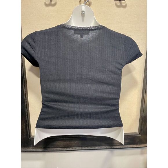 Hippie Rose Ribbed Top - Picture 4 of 5